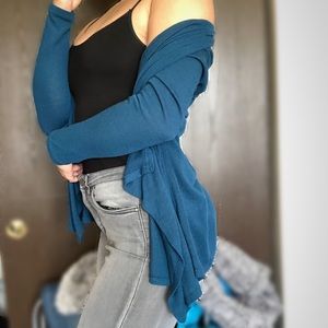 Blue Cardigan
